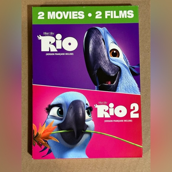 Rio & Rio 2 Dvd Set - Picture 1 of 2